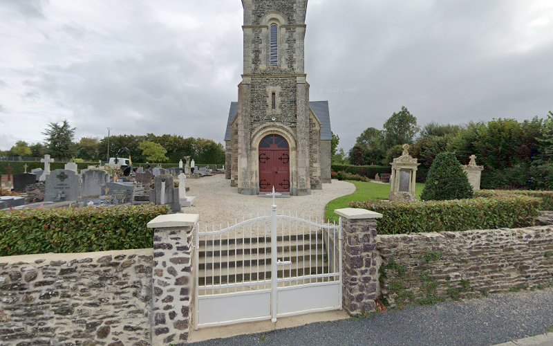 Saint Aubin church in Tréprel (église Saint Aubin de Tréprel)